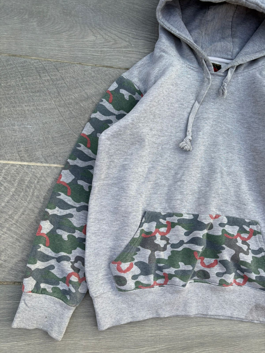 Evisu X Hugo Camo Pullover Hoodie