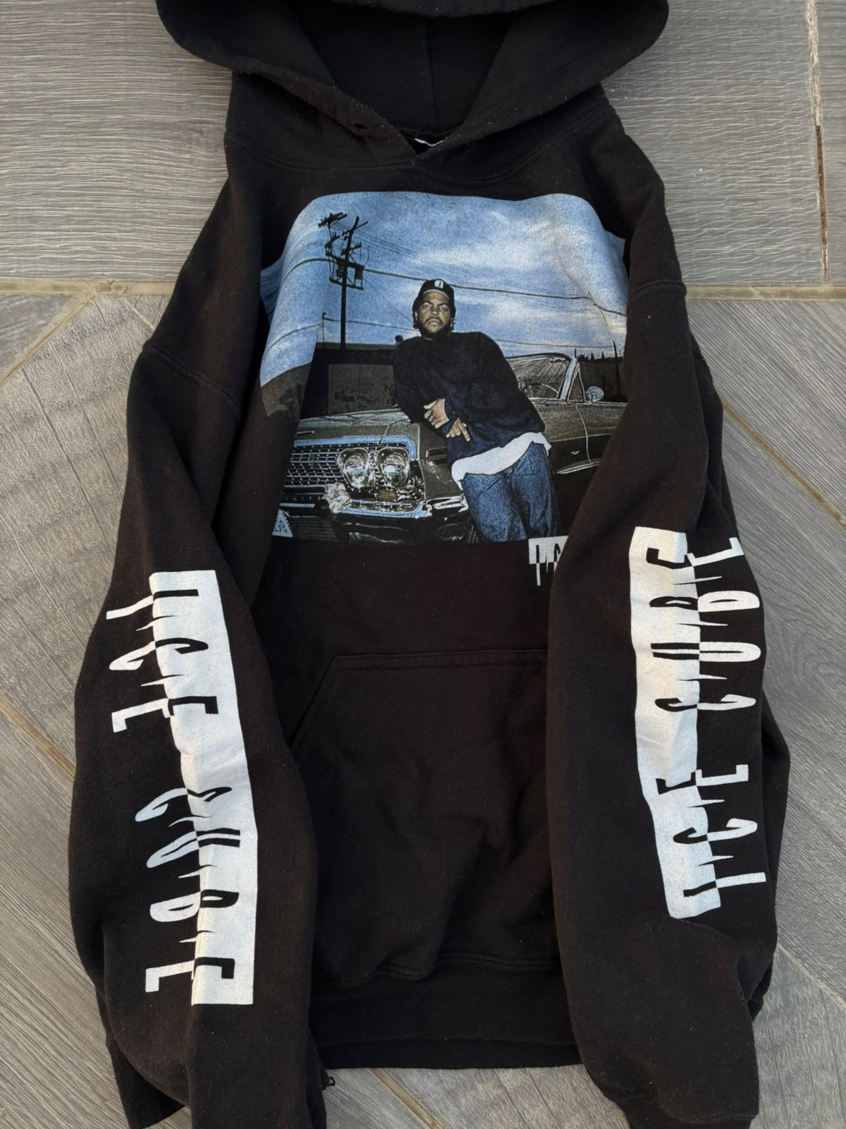 Boyz n the hood black hoodie (m)