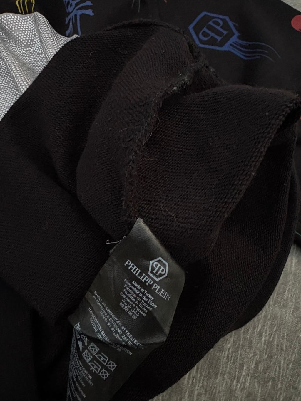 Philipp Plein Skull and Plein sweatshirt