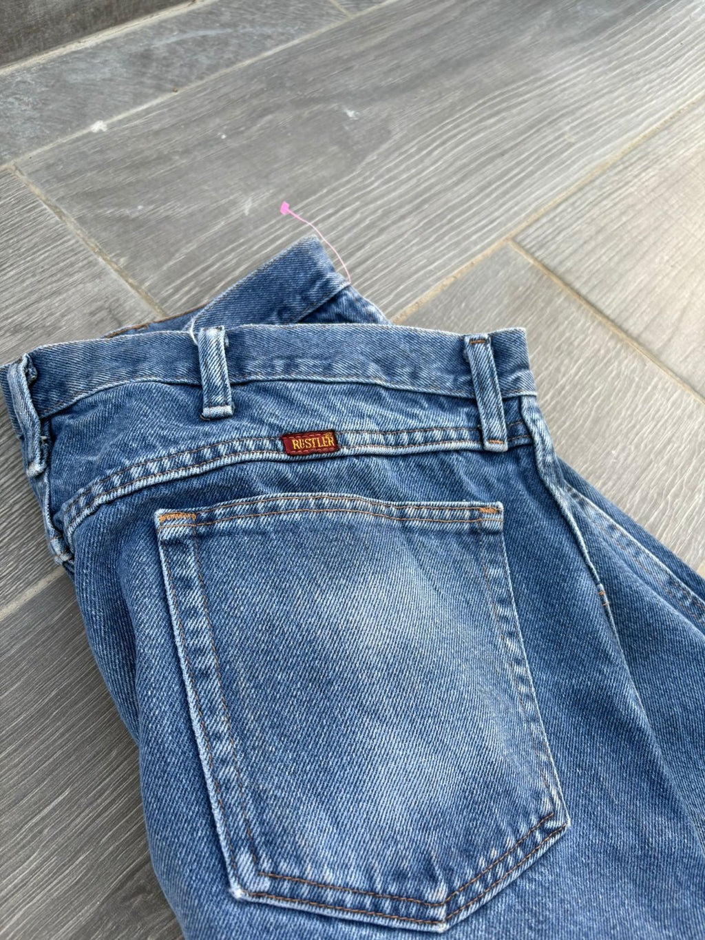 Rustler blue jeans