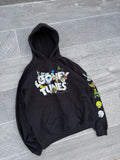 Looney toons black hoodie