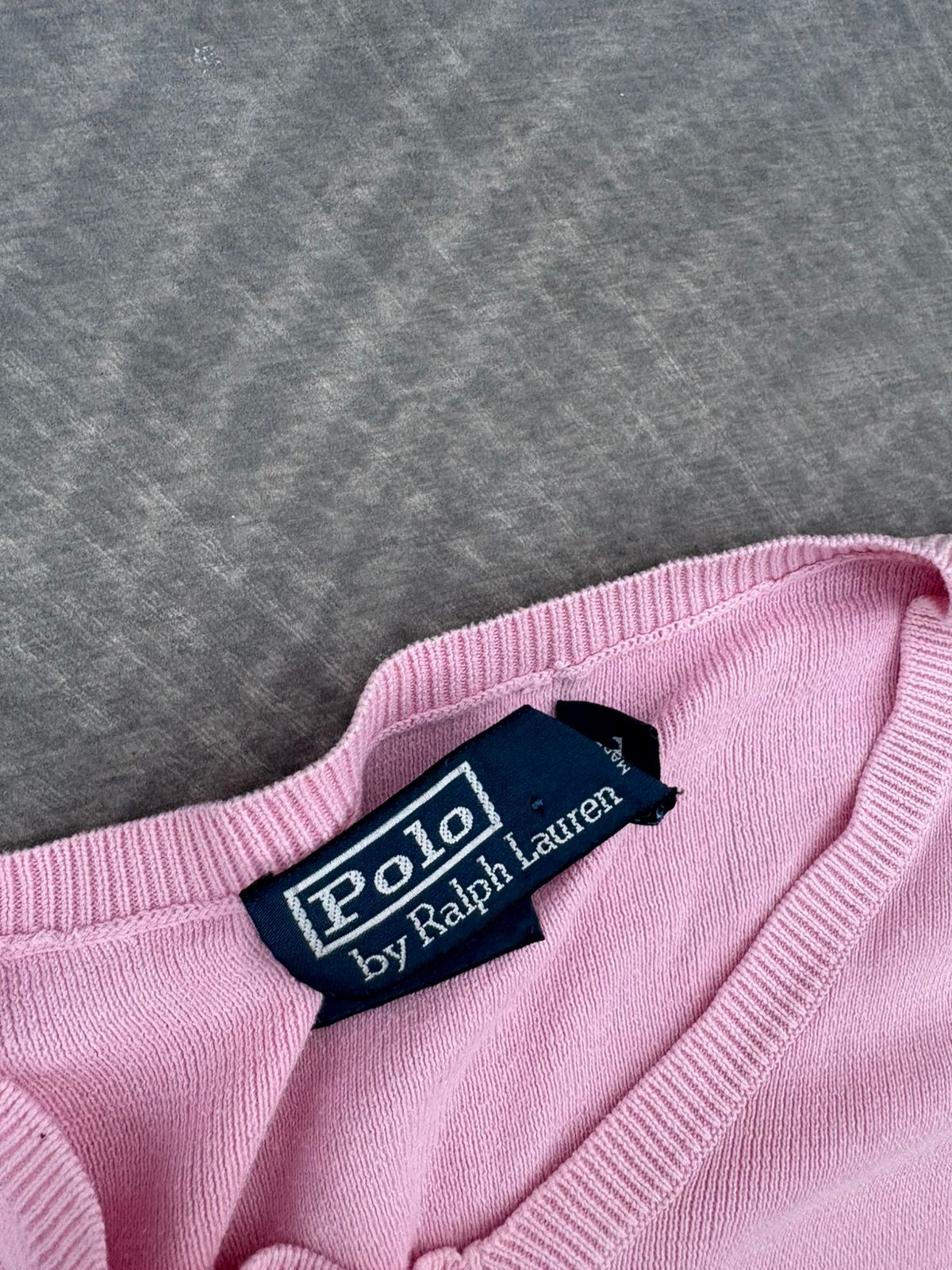Polo Ralph Lauren pink V-neck sweater