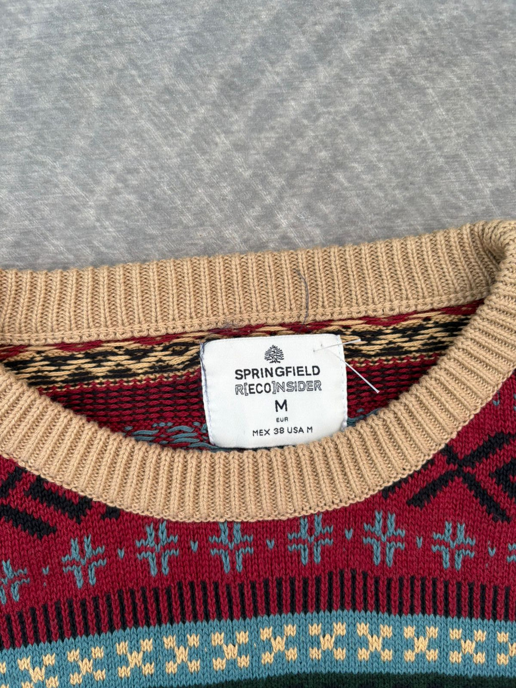 Springfield RECONSIDER fair isle