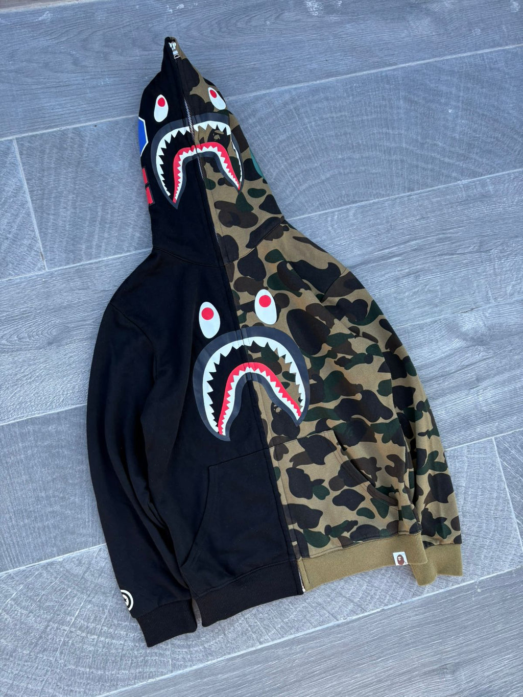 BAPE Color Camo hoodie
