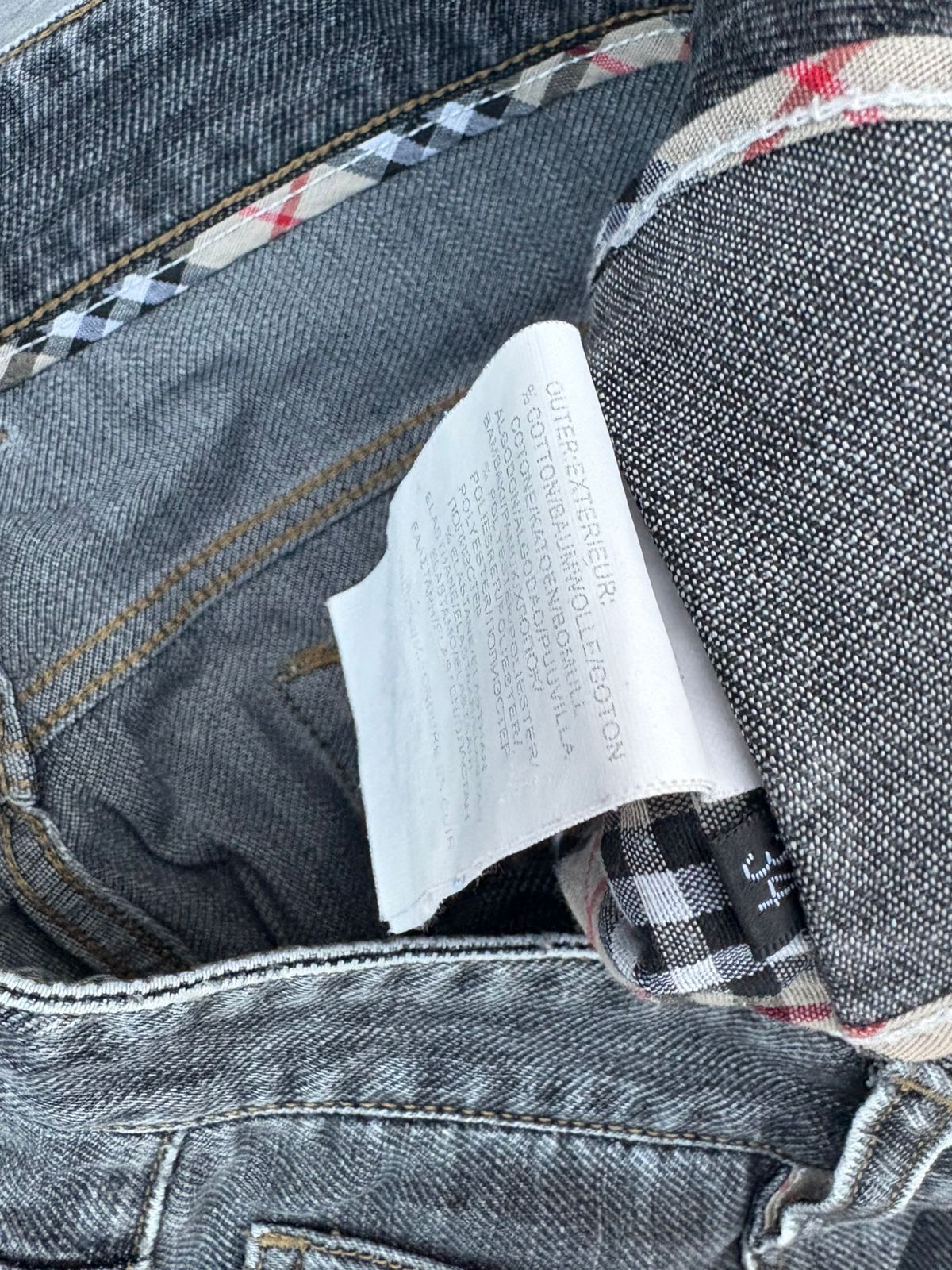 Burberry grey jeans