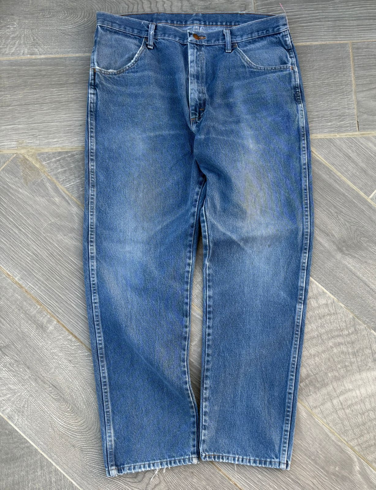 Rustler blue jeans