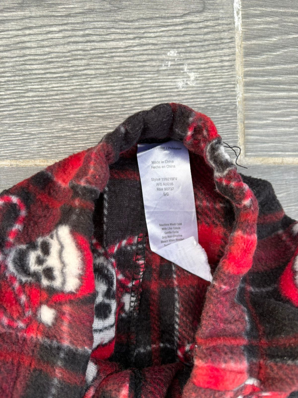 plaid fleece blanket