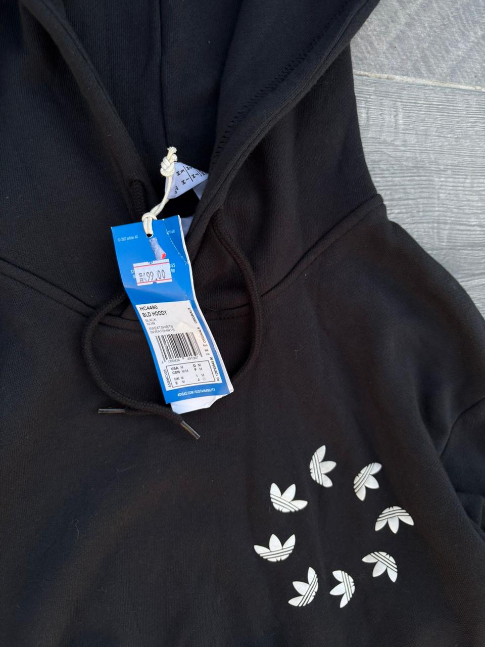 Black Adidas Adicolor Spinner Hoodie
