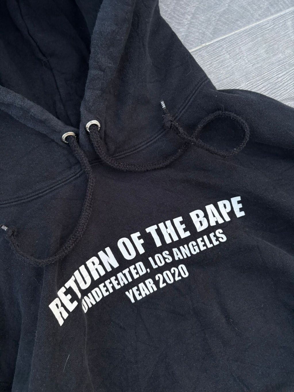 BAPE x Undefeated Pullover Hoodie