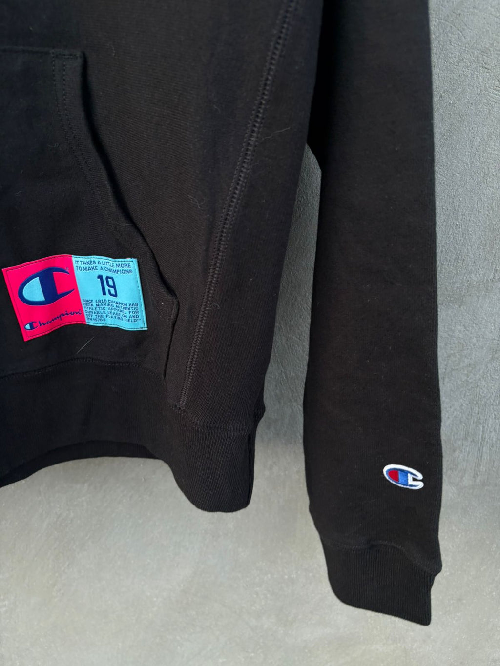 Vintage Champion Hoodie new label