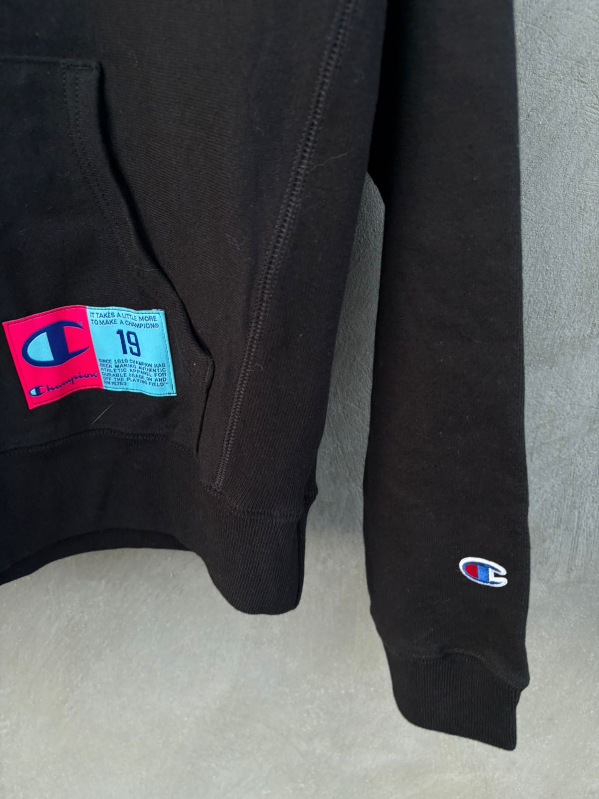 Vintage Champion Hoodie new label