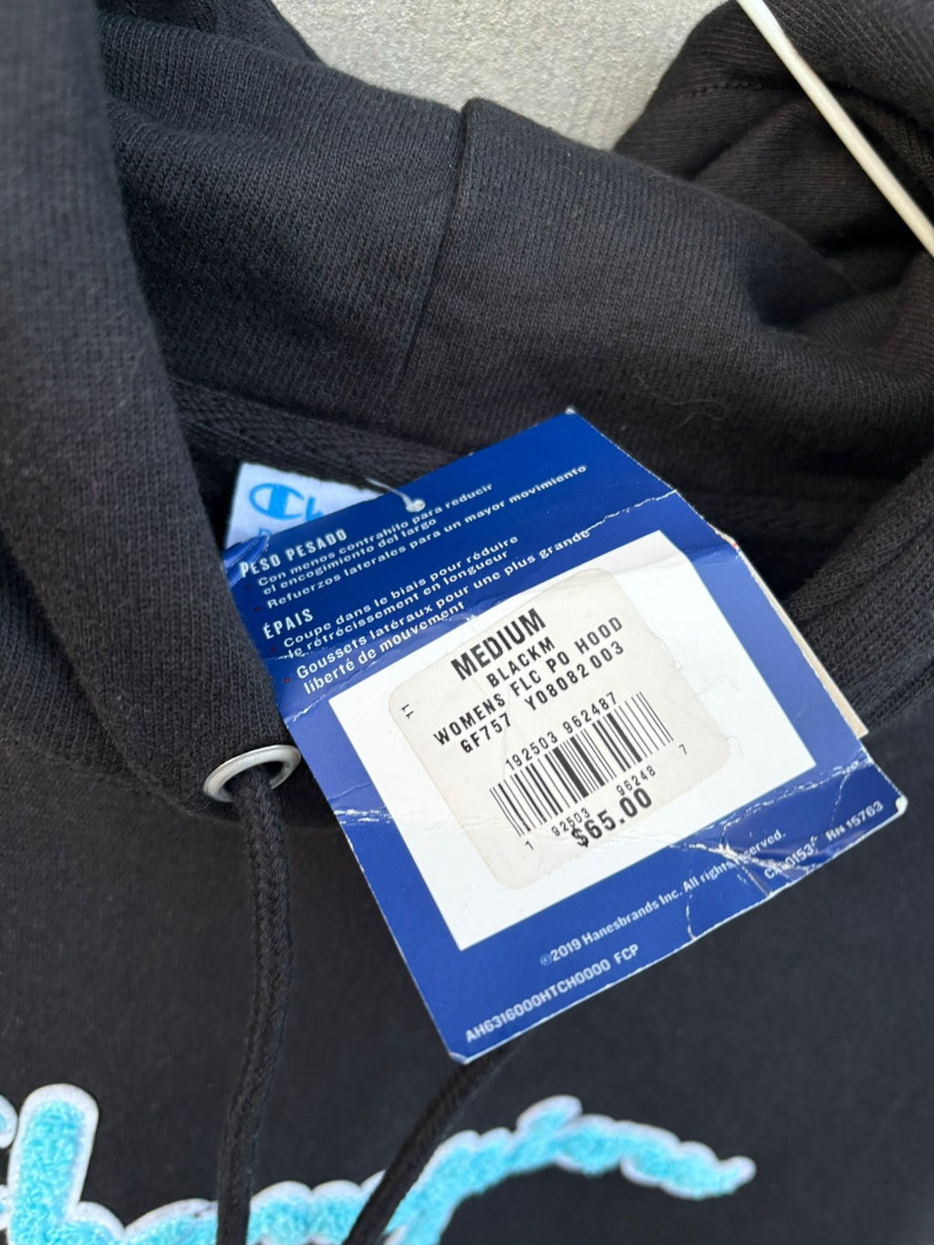 Vintage Champion Hoodie new label