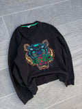 black Kenzo Tiger sweatshirt
