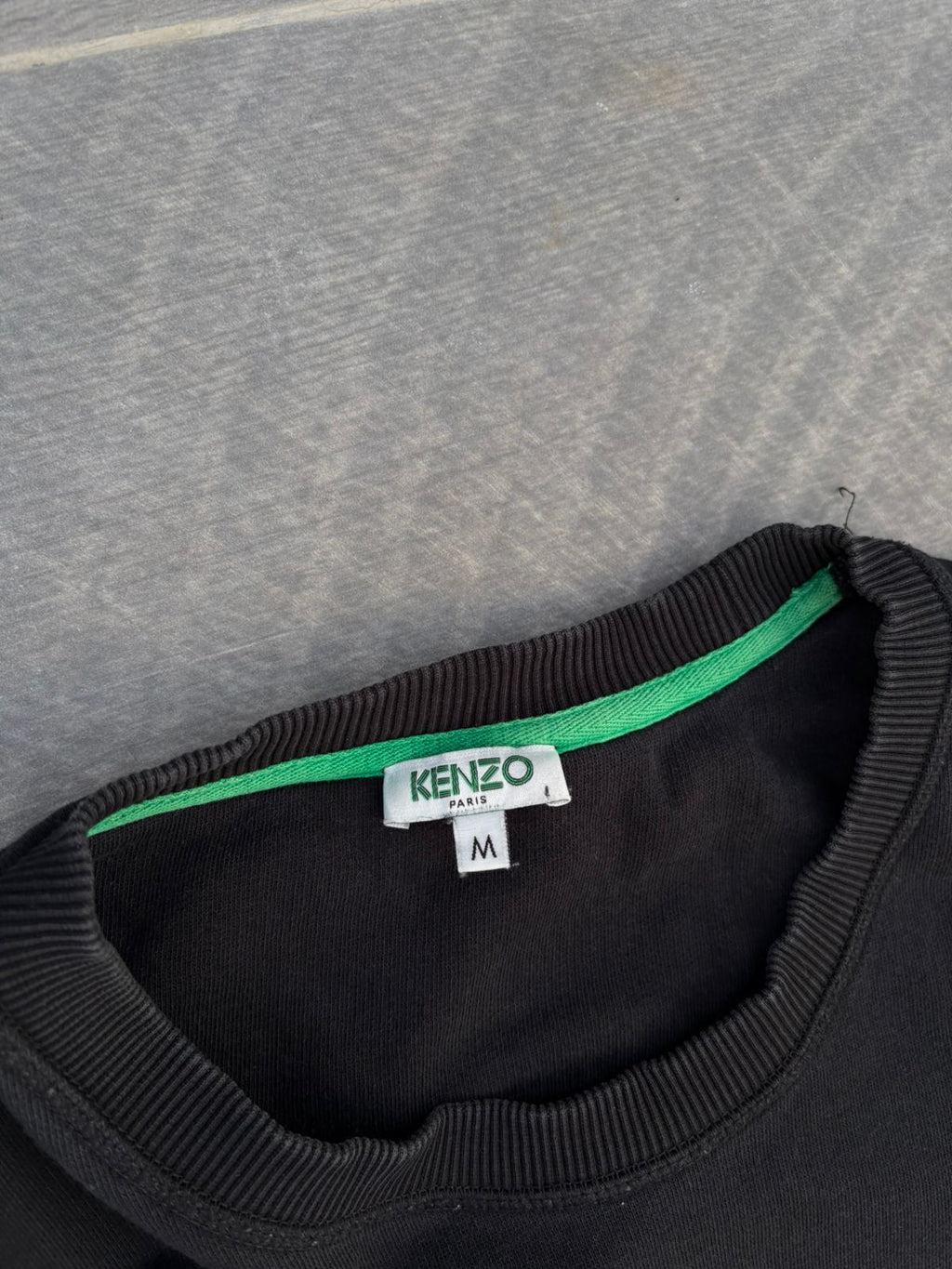 black Kenzo Tiger sweatshirt