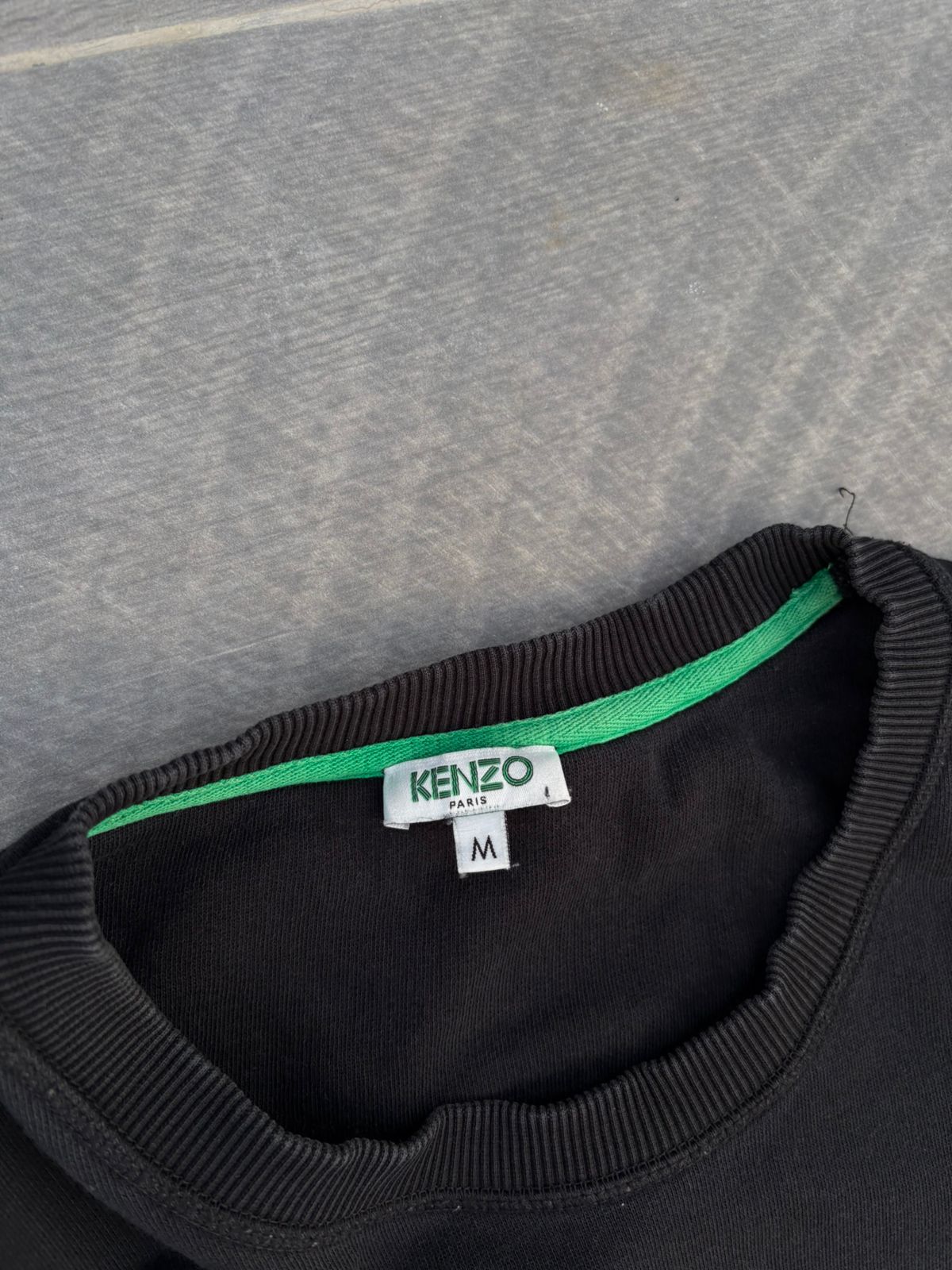 black Kenzo Tiger sweatshirt