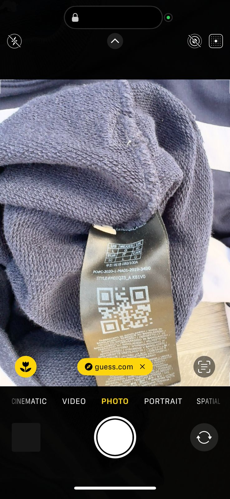 Guess navy Sweatshirt