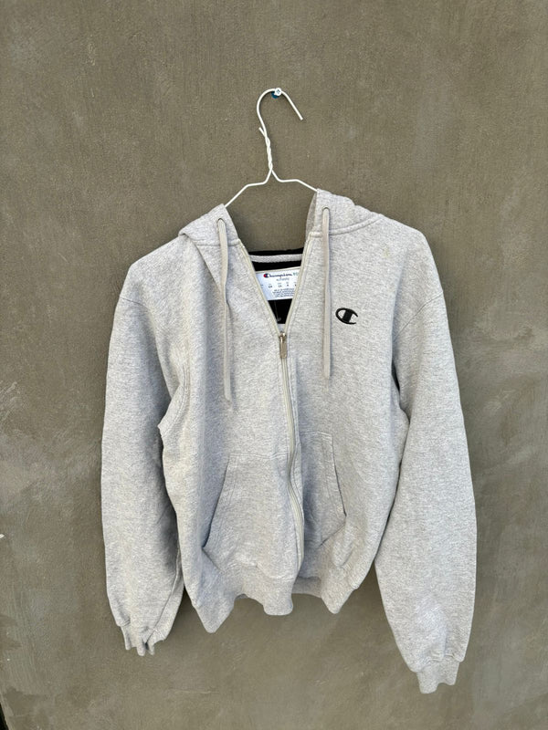 Gray champion zip up