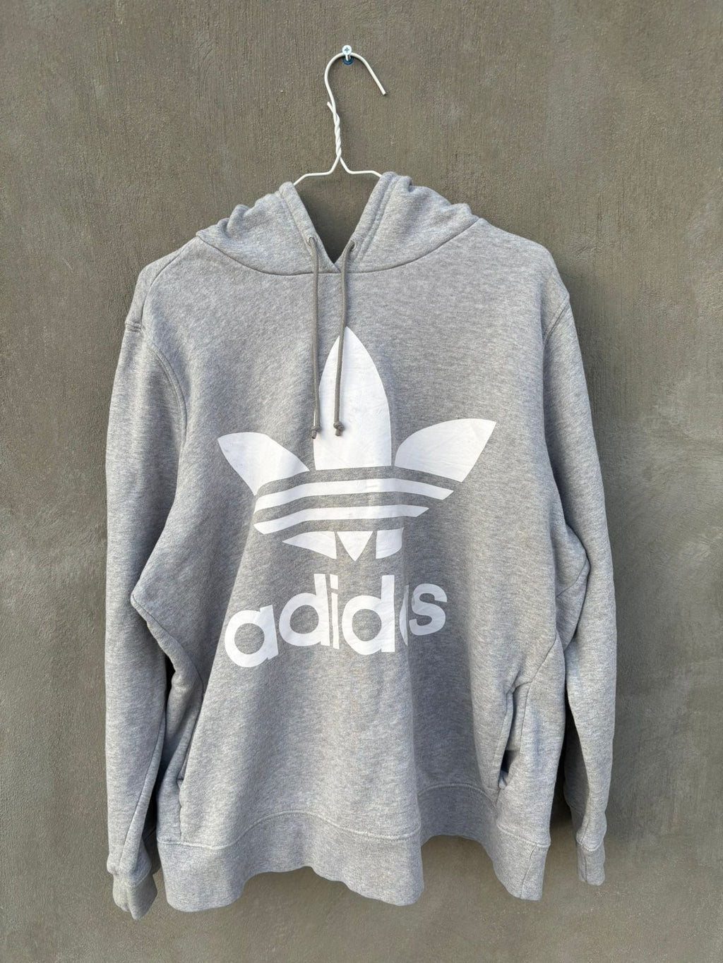 Gray Adidas Hoodie