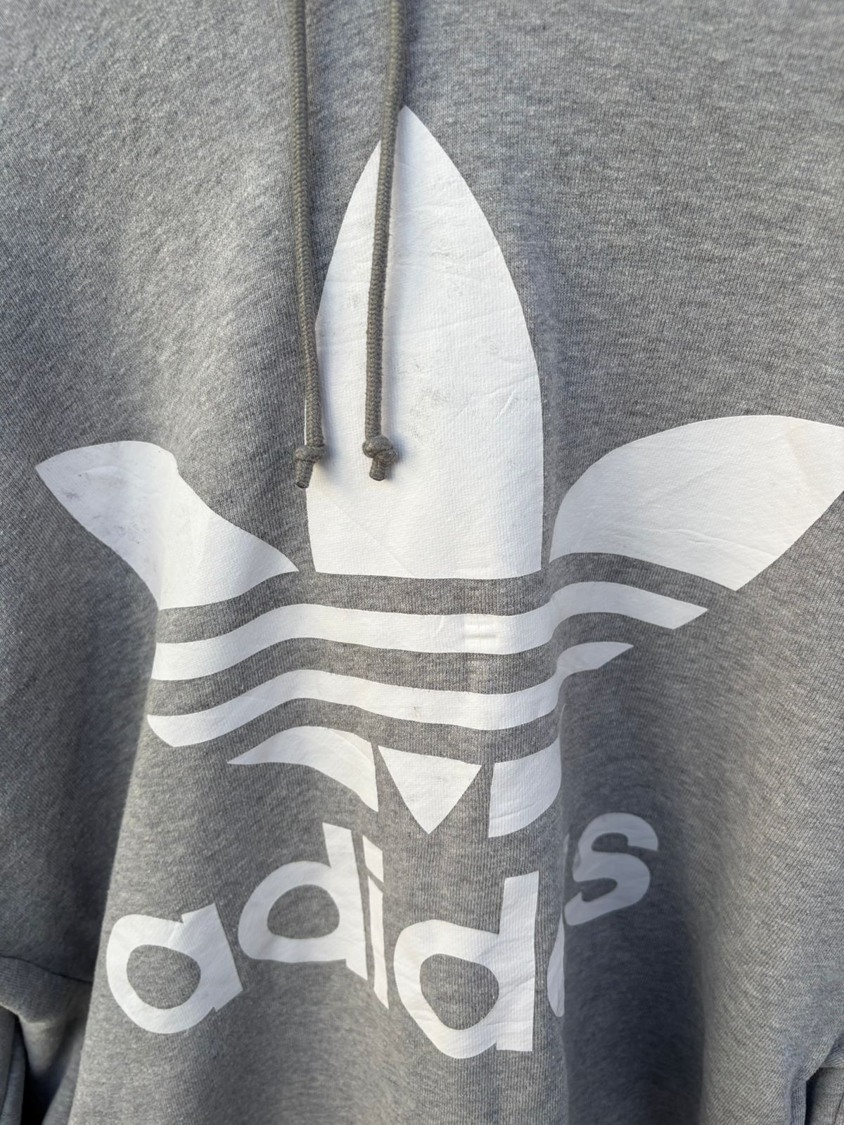Gray Adidas Hoodie