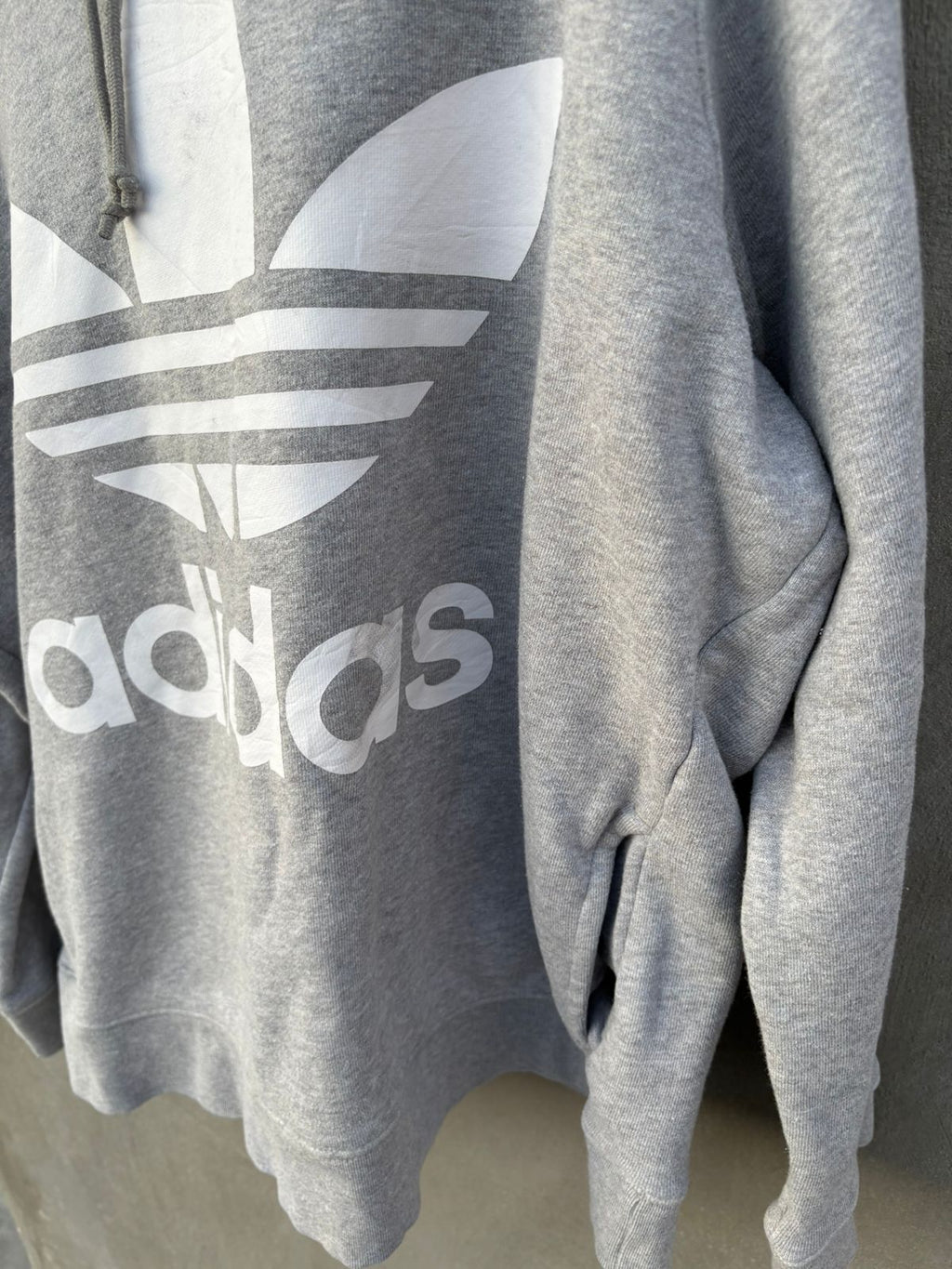 Gray Adidas Hoodie