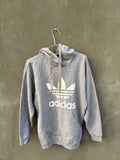 Gray big adidas Hoodie (s)