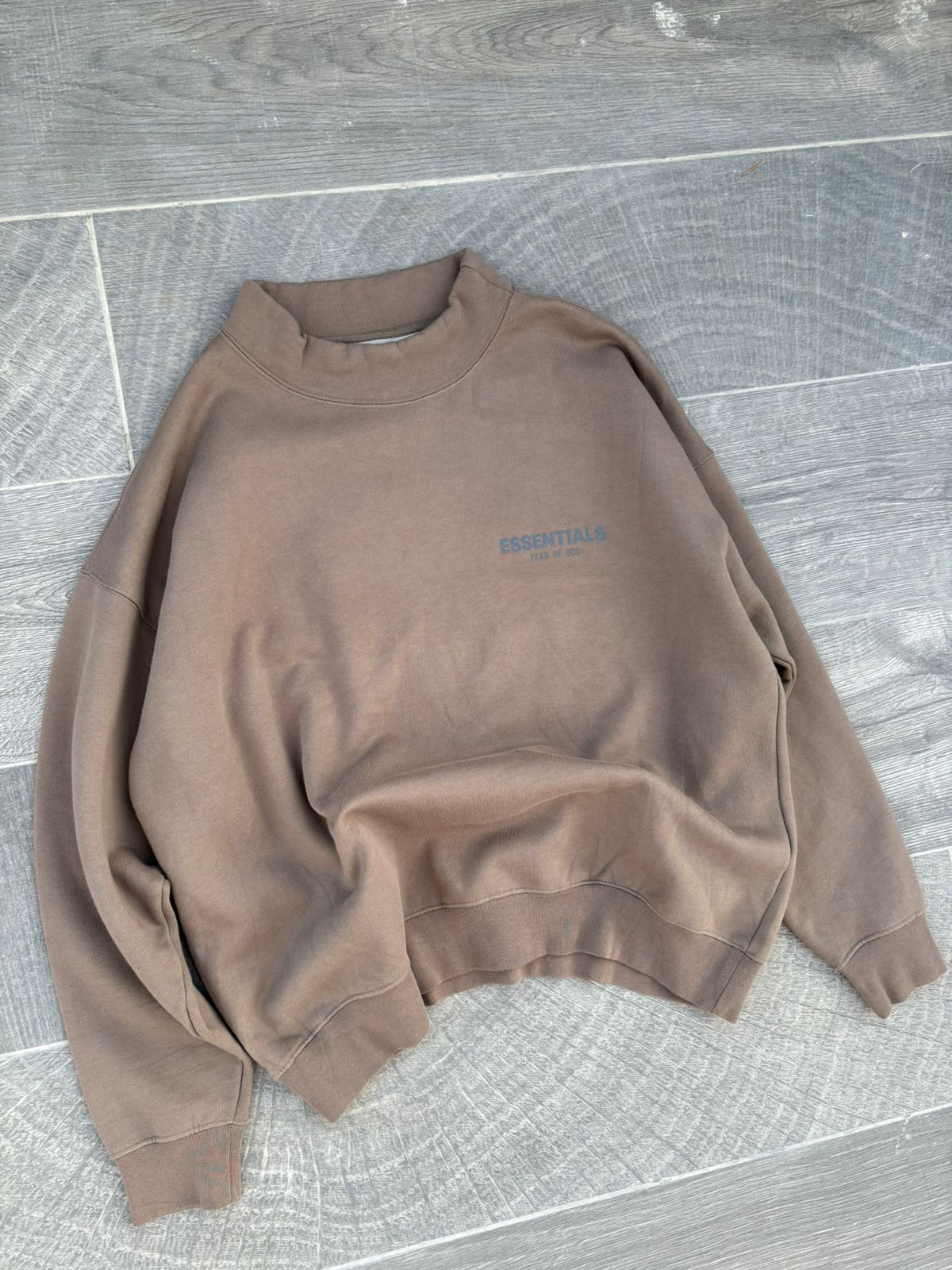 Fear of God Essentials mock neck sweatshirt