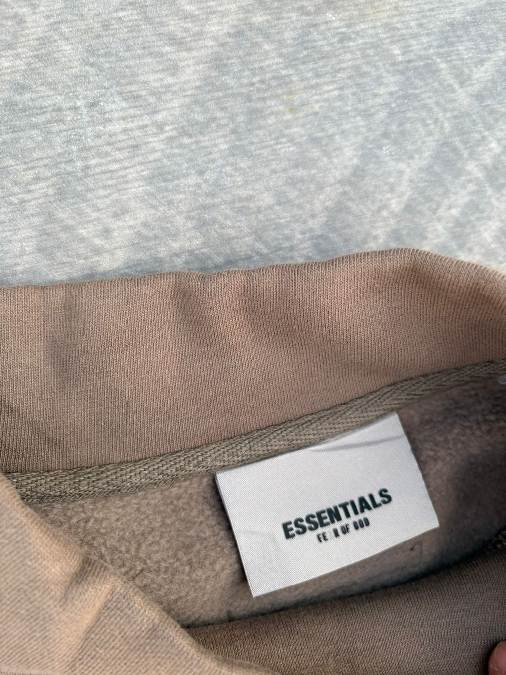 Fear of God Essentials mock neck sweatshirt