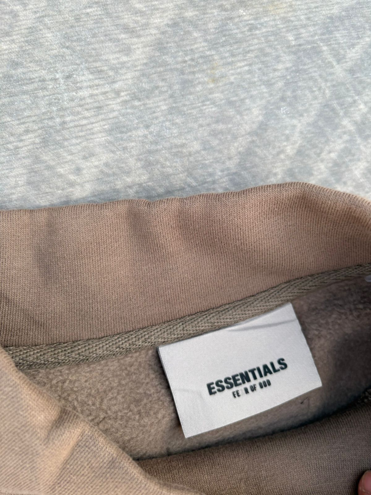 Fear of God Essentials mock neck sweatshirt