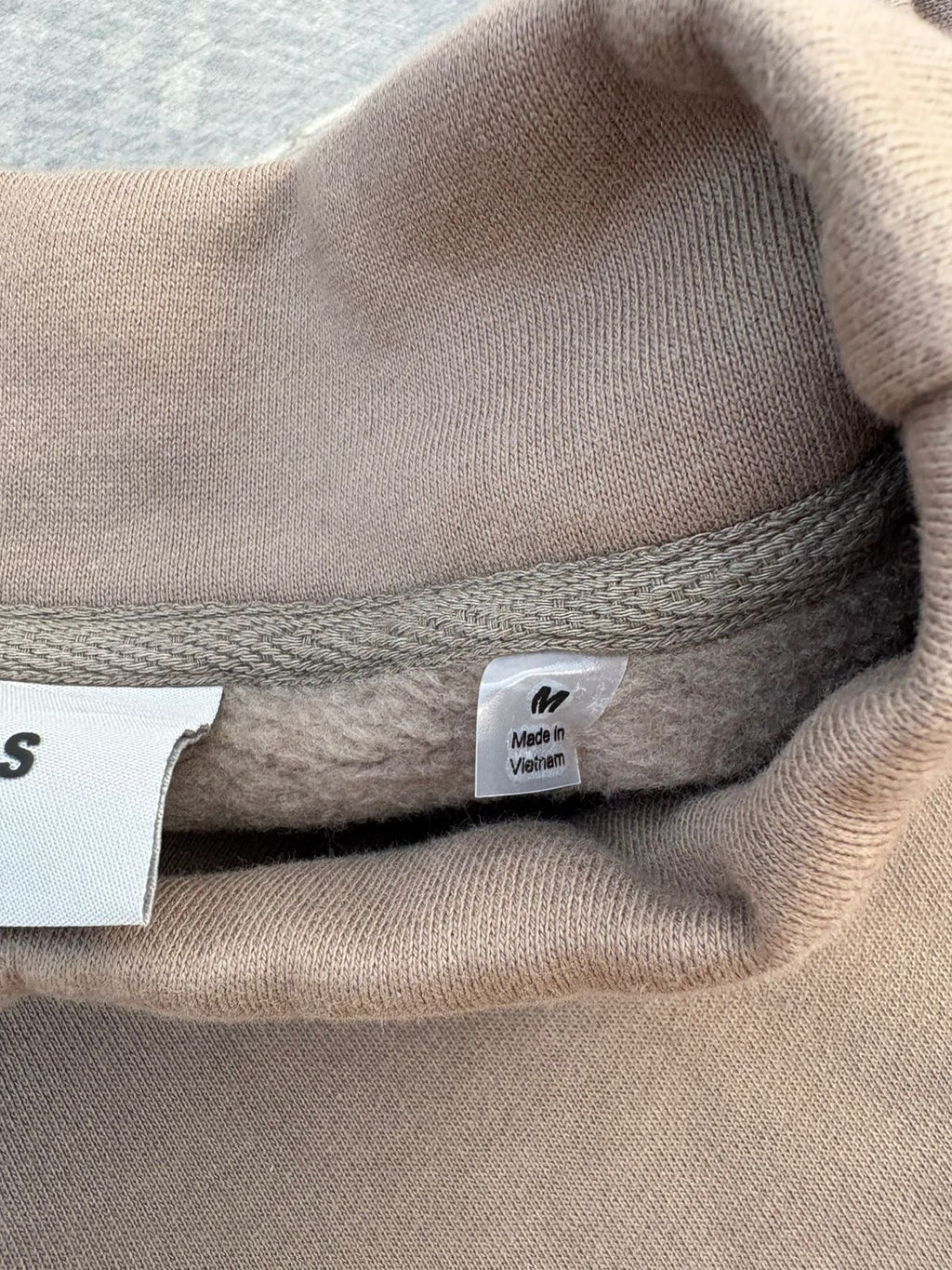 Fear of God Essentials mock neck sweatshirt