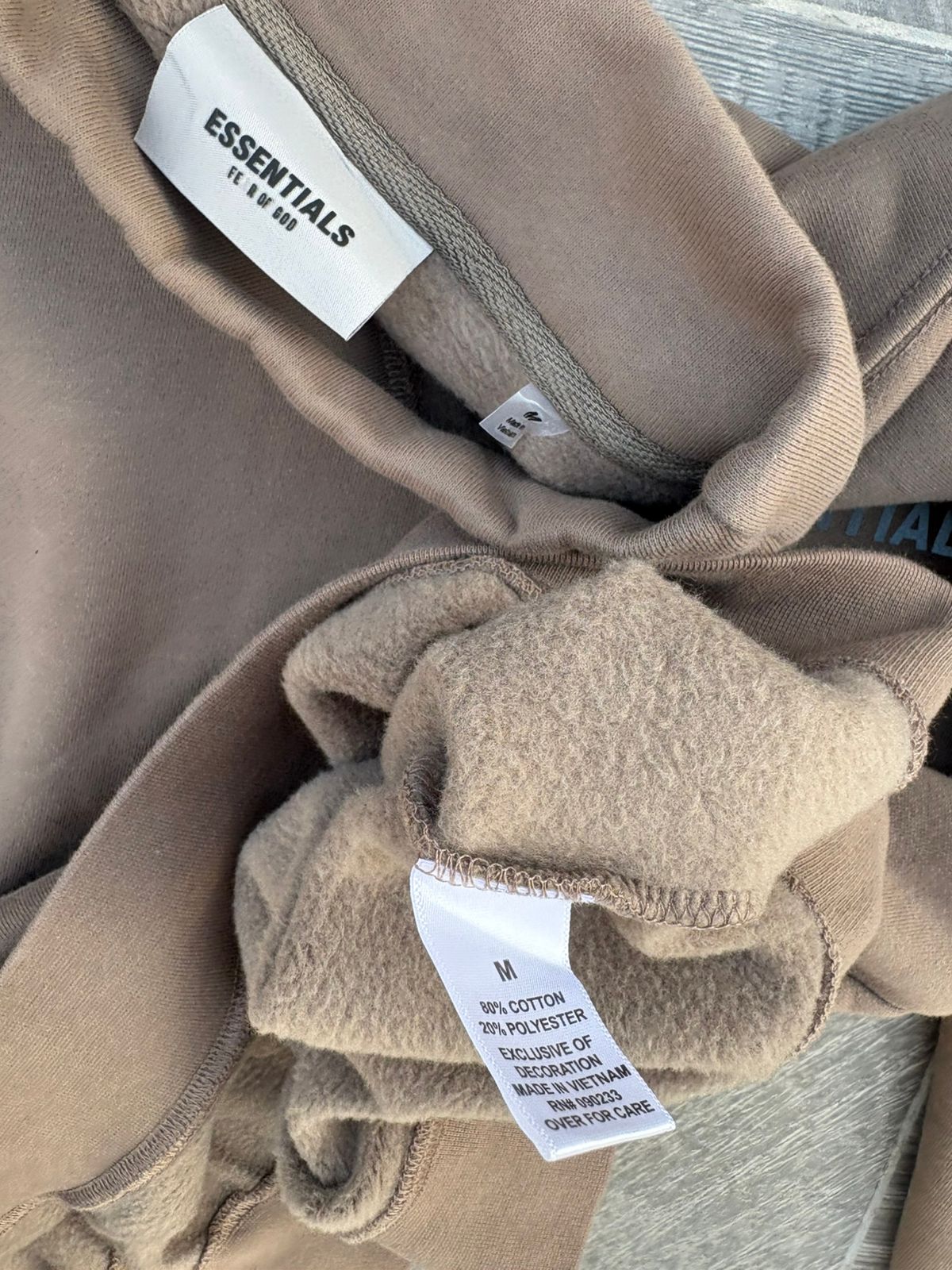 Fear of God Essentials mock neck sweatshirt